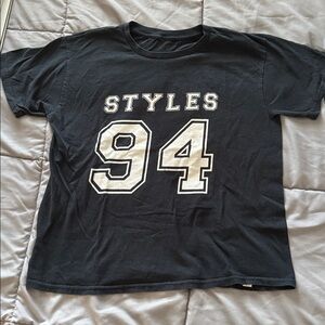 Harry Styles 94 Black Short Sleeve